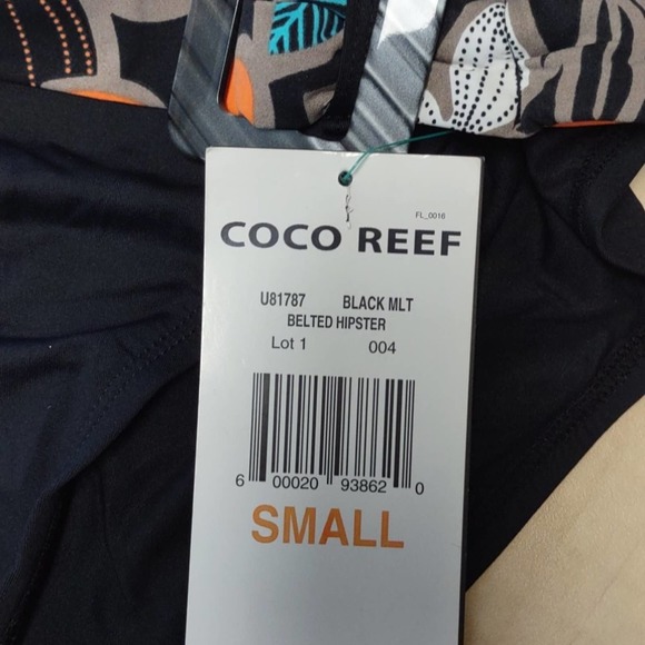 Coco Reef Belted Hipster Bikini Bottom Small - Picture 7 of 10